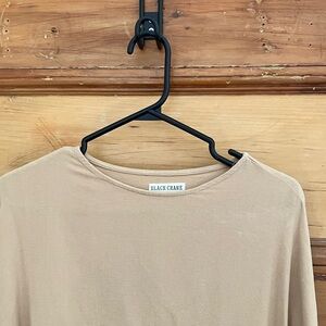 Black Crane Painter Dress, S